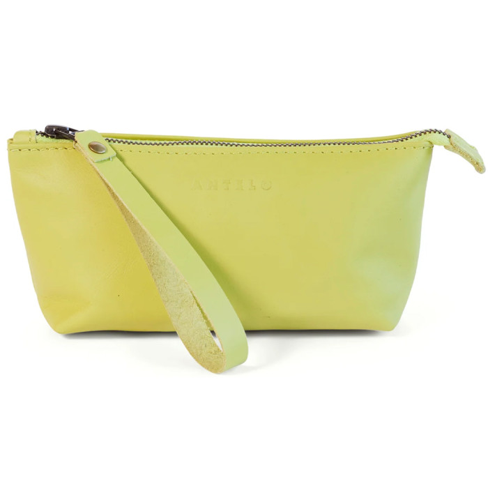 Antelo Asher leather wristlet 